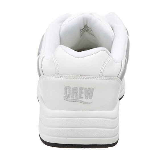 Drew Mens Force‎ White Leather Comfort Sneaker Size 7.5 Wide New 40960-22 main image 5